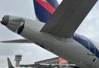 Dois aviões da Latam colidem no aeroporto de Congonhas, em São Paulo - 