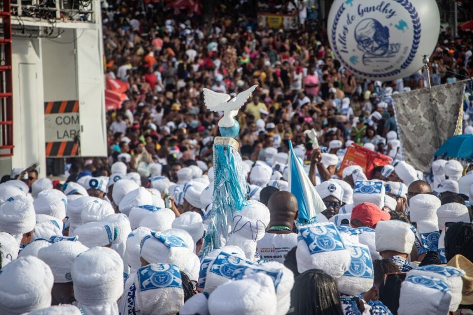 Afoxé Filhos de Gandhy recebe inscrições para projeto Cidade Carnavalesca até 2 de janeiro - 