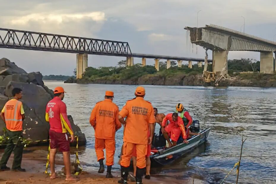 Sobe para oito número de mortos em desabamento de ponte que liga Maranhão e Tocantins - 