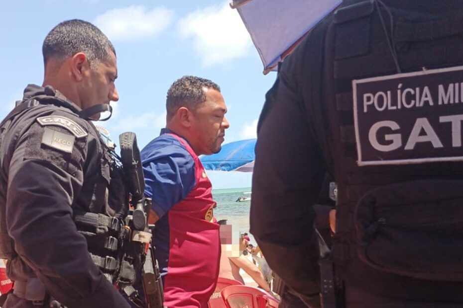 Suspeito de liderar facção na Bahia é preso em praia na Paraíba - 