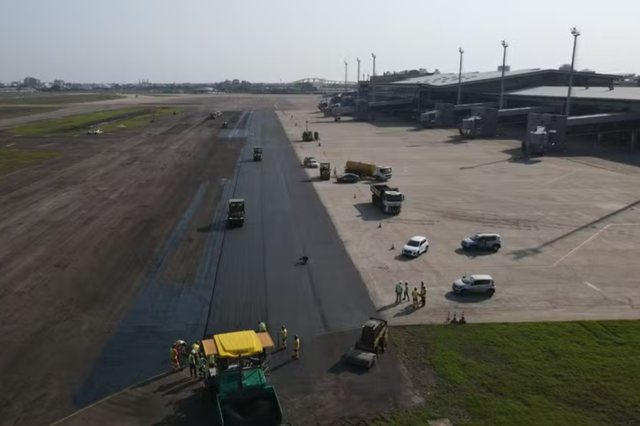 Aeroporto de Porto Alegre conclui obras e retoma voos internacionais - 