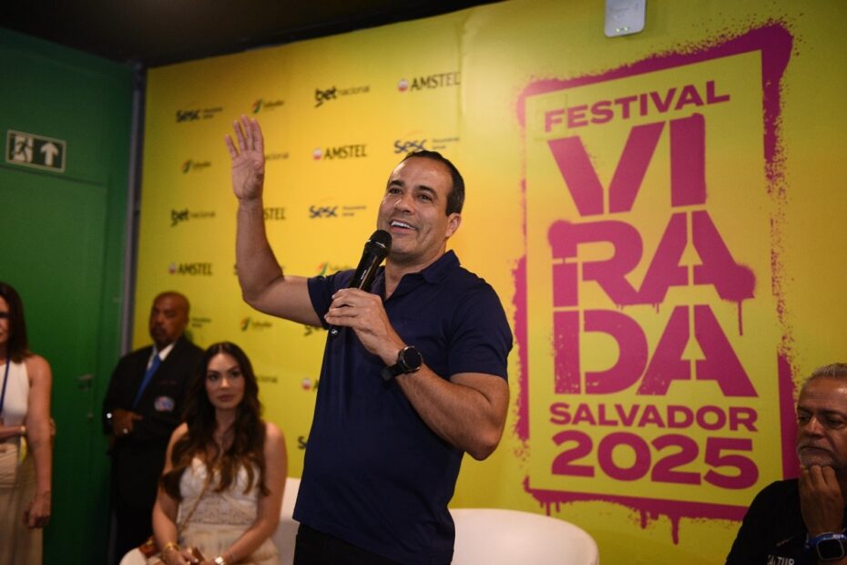 Festival Virada Salvador contribui para consolidar capital baiana como destino turístico, afirma Bruno Reis - 