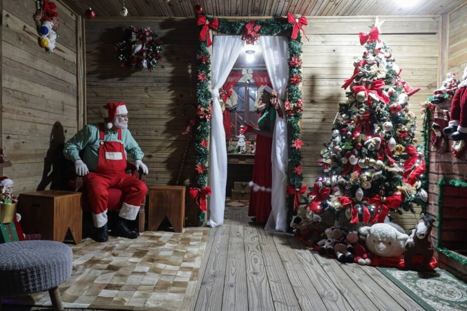 Casa do Papai Noel na Fenagro traz magia natalina ao mundo agropecuário - 