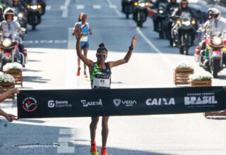 Atleta baiana Núbia Oliveira brilha na São Silvestre 2024 com terceiro lugar - 