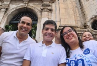 Bruno Reis, Ana Paula e ACM Neto completam cortejo após cerca de 4h30 e celebram receptividade: ‘Consequência natural do trabalho’ - 