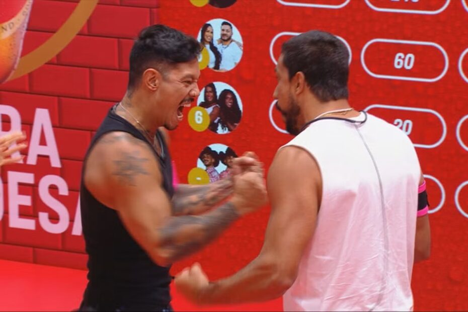 Maike e Gabriel vencem Prova do Anjo e garantem imunização no BBB 25 - 