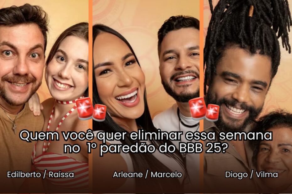 Primeiro paredão do BBB 25 será decidido nesta terça-feira - 