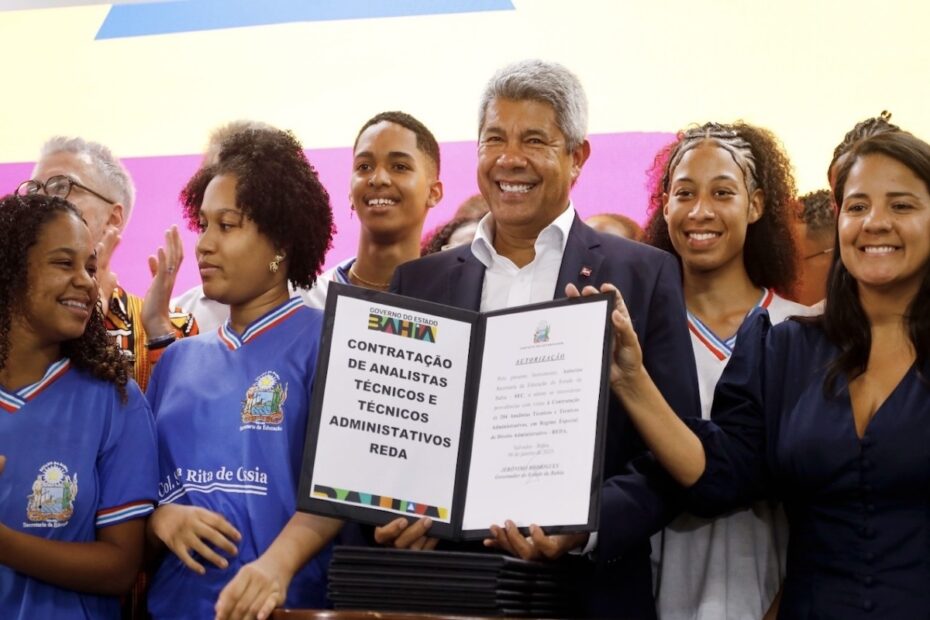 Governador lança nova etapa do ‘Construir para Educar’ e autoriza obras escolares na Bahia - 