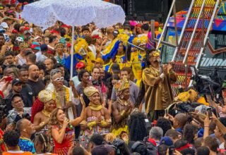 Carlinhos Brown, Daniela Mercury e Margareth Menezes animam foliões na abertura do Carnaval de Salvador no Campo Grande - 