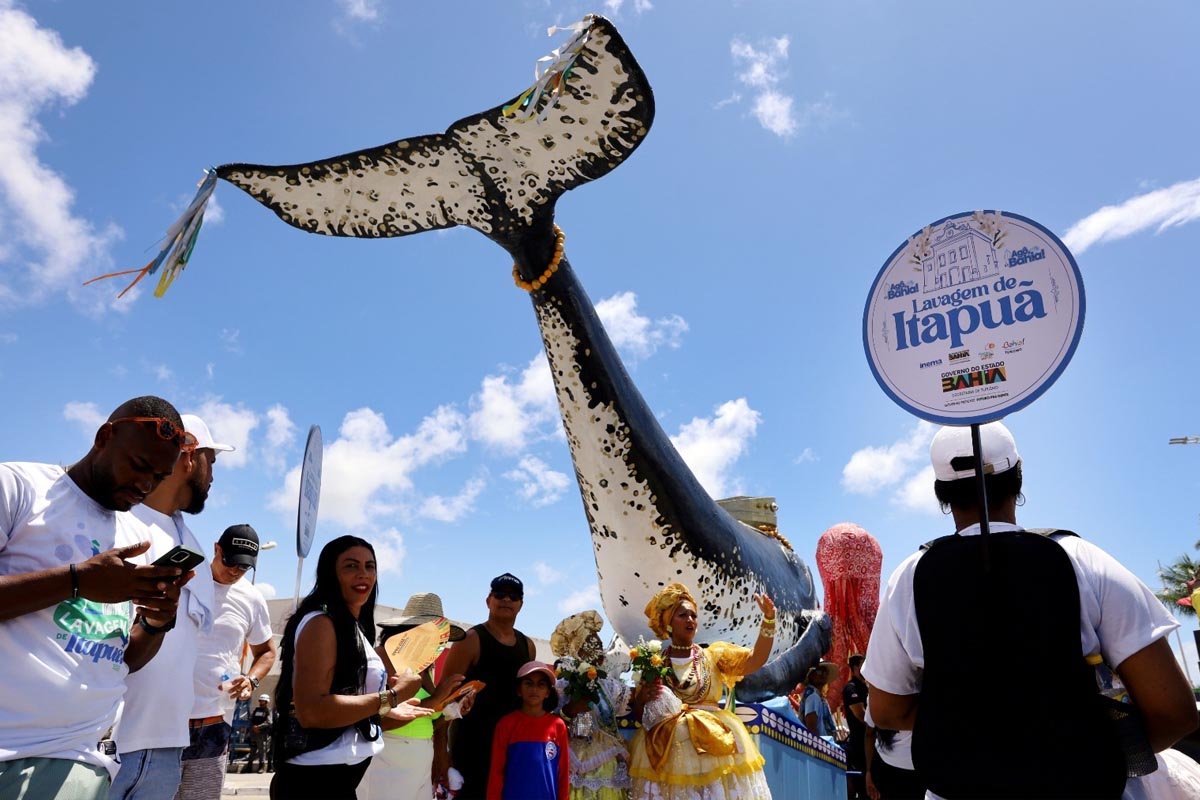 Lavagem de Itapuã celebra 120 anos com forte presença cultural e segurança ampliada em Salvador - 