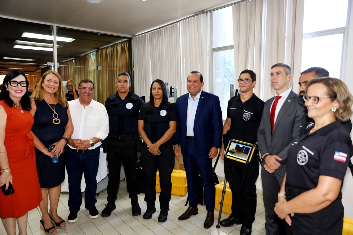 Bahia reforça investigação criminal com novos equipamentos para Polícia Técnica - 