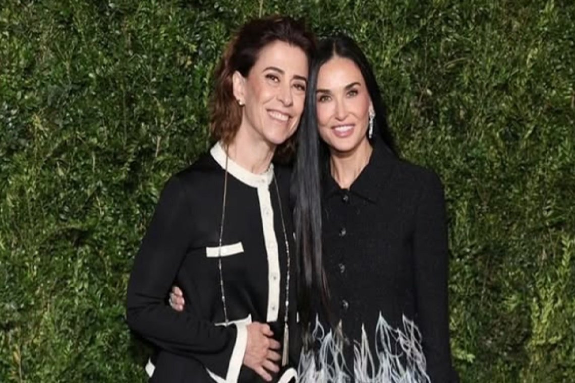 Fernanda Torres e Demi Moore posam juntas antes do Bafta 2025 - 