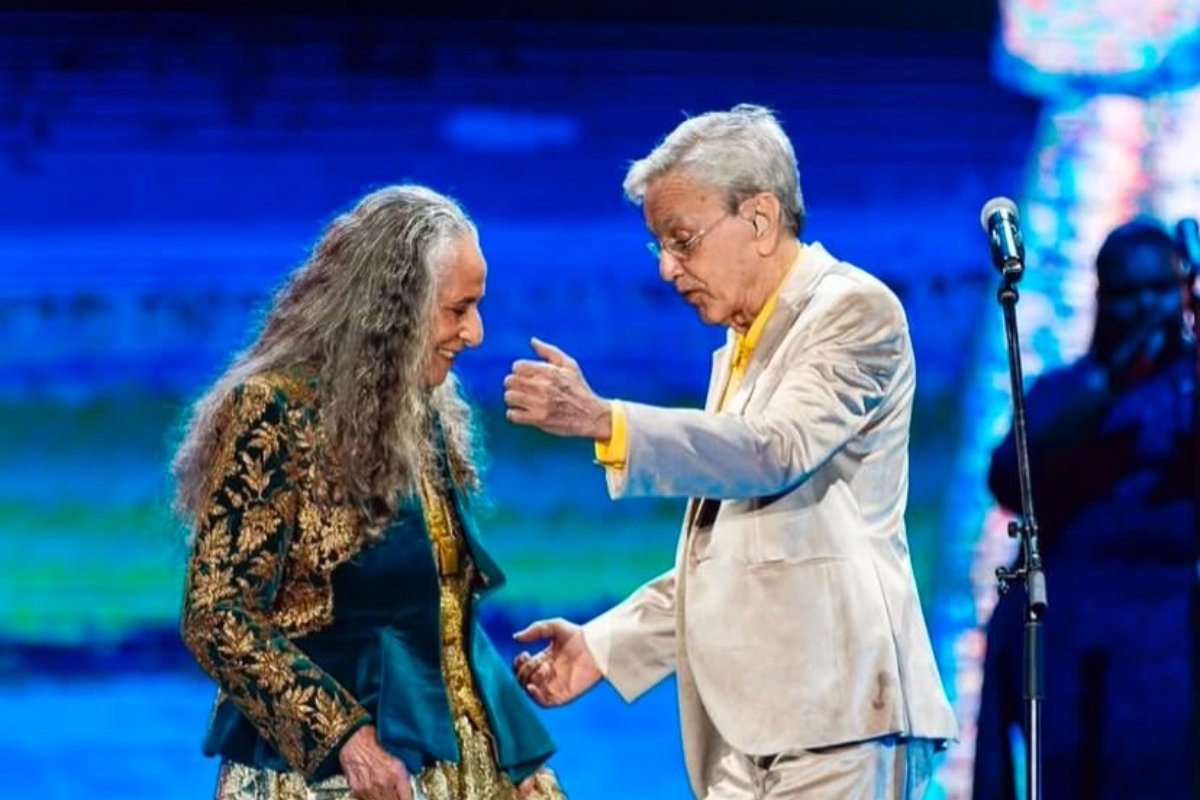 Emoção e nostalgia marcam segundo show de Caetano Veloso e Maria Bethânia na Bahia - 