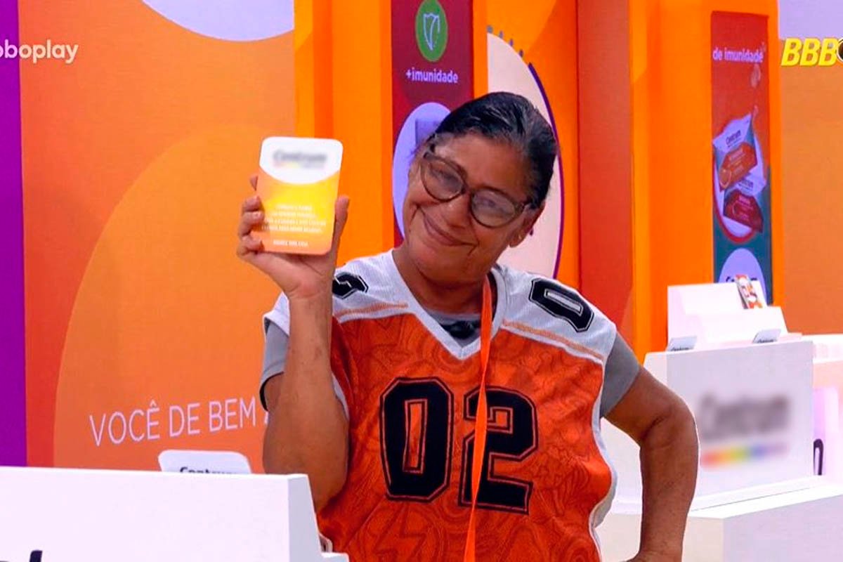 BBB 25: Delma vence Prova do Anjo e conquista direito a imunizar participante - 