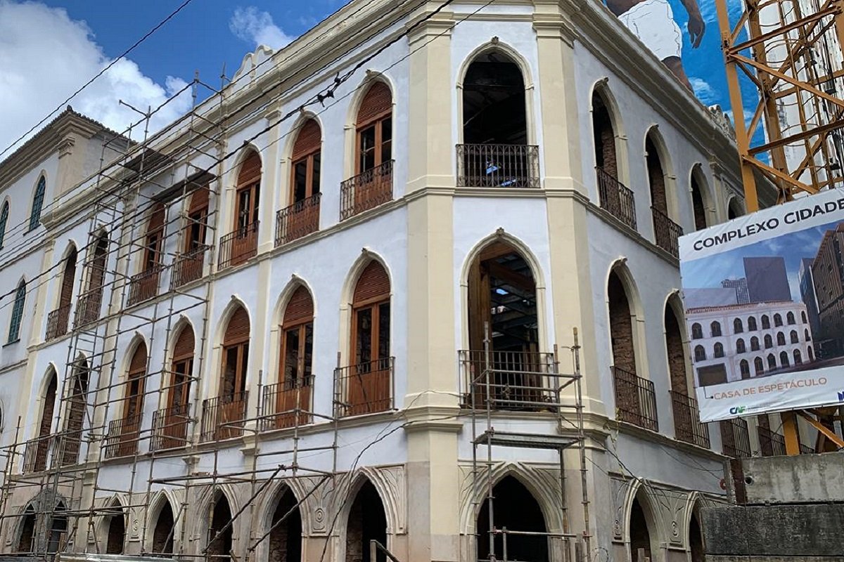Obras da Escola de Música e Sala Letieres Leite alcançam 60% de execução em Salvador - 