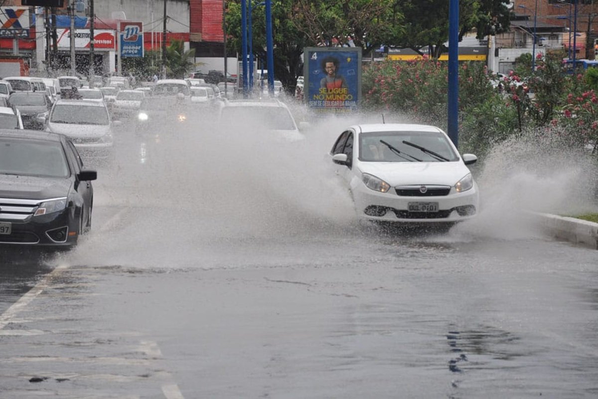 Chuvas na Bahia: Salvador já tem volume do mês em 4 dias e 43 cidades estão em alerta - 