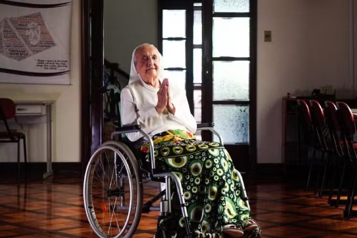 Abençoada pelo papa Francisco, freira gaúcha reconhecida como pessoa mais velha do mundo morre aos 116 anos - 