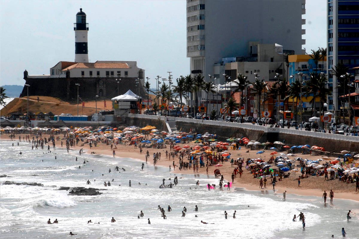 Inema aponta 20 praias impróprias para banho em Salvador; confira a lista completa - 