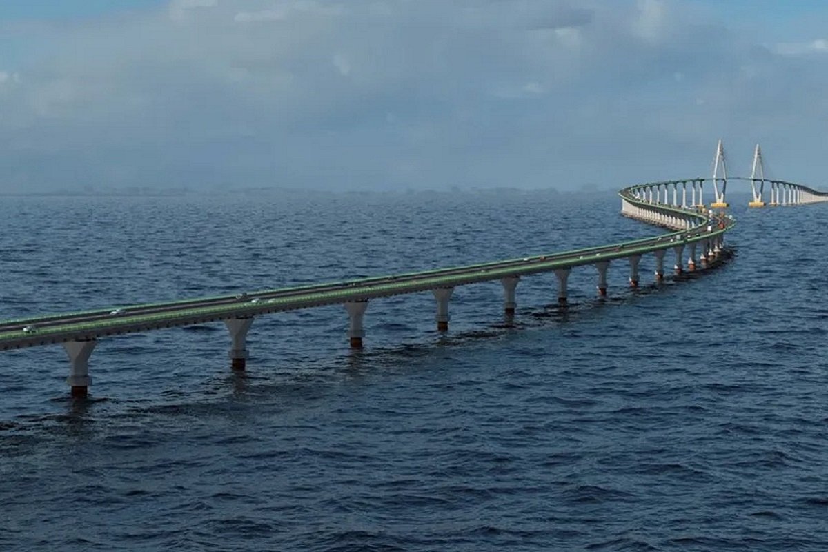 Vídeo revela detalhes do sistema viário da Ponte Salvador-Itaparica; investimento será de R$ 10,4 bilhões - 