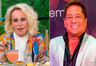 Ana Maria Braga parabeniza Leonardo e diz que cantor não fala com ela: ‘Meu cantor favorito’ - 