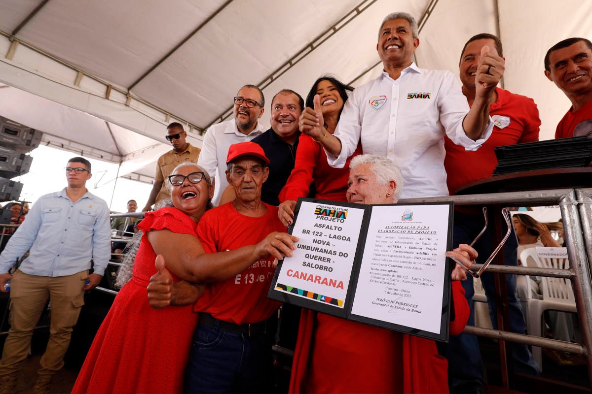 Governador entrega estrada, água e saúde em Canarana; confira pacote de obras e investimentos - 