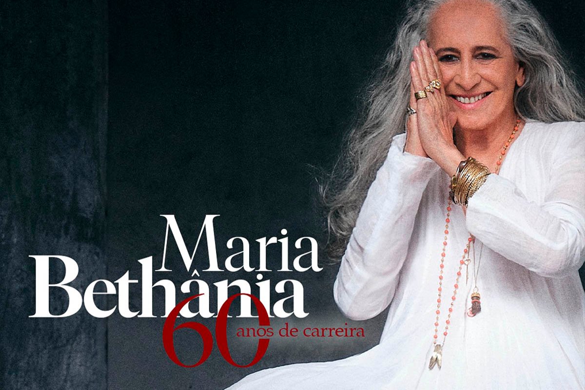 Maria Bethânia anuncia shows extras no Rio, São Paulo e Salvador após ingressos esgotarem - 