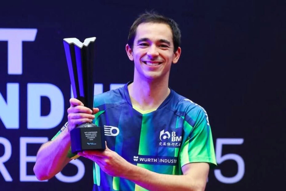 Calderano brilha na Argentina, vence japonês com virada épica e fatura mais um ouro para o Brasil - 