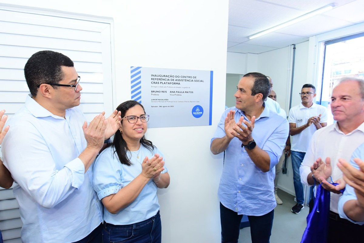 Prefeitura de Salvador inaugura novo Cras e unidade do CadÚnico no Subúrbio Ferroviário - 