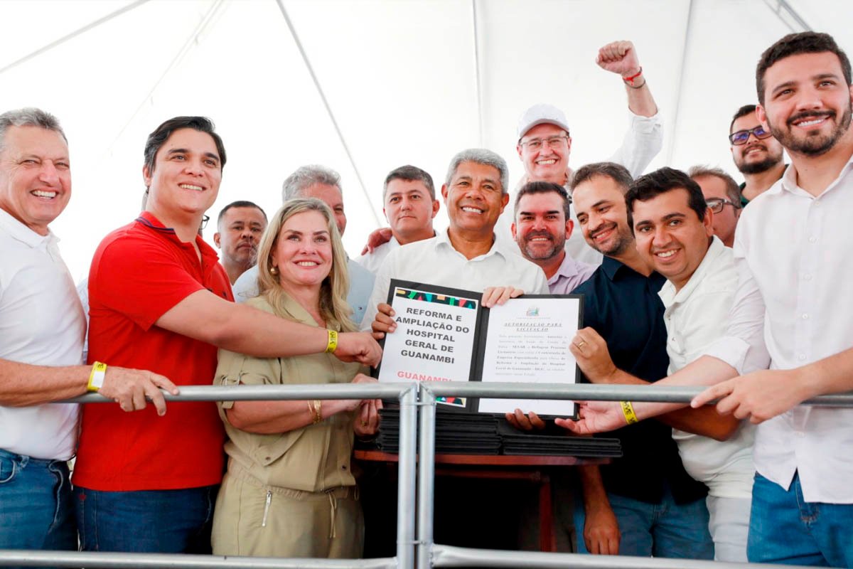Jerônimo anuncia novos leitos de UTI e reformas no hospital de Guanambi com investimentos de R$ 92,4 milhões - 