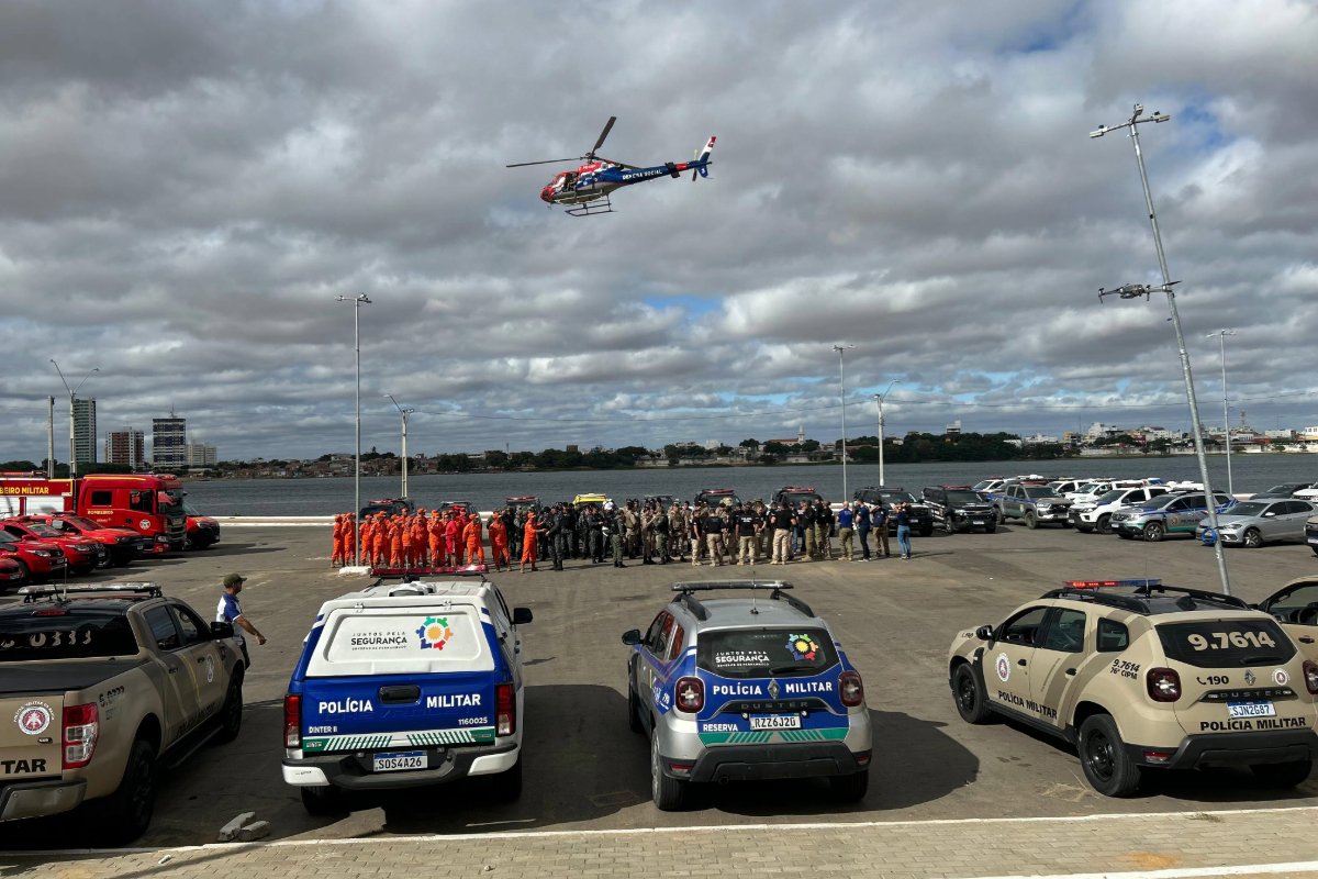 Megaoperação mobiliza 6 mil agentes contra facções criminosas em oito estados do Nordeste - 