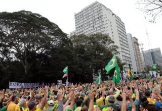 Tarcísio ataca Moraes em ato bolsonarista e dispara: ‘ninguém aguenta mais a tirania’ - 