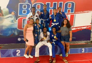 Alunos do Centro de Treinamento de Campeões conquistam oito medalhas no Bahia Open de Jiu-Jitsu - 