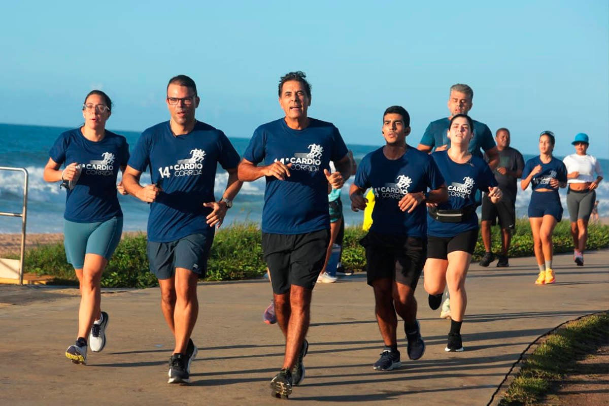 Setembro Vermelho: corrida gratuita em Salvador alerta para riscos do infarto e AVC - 