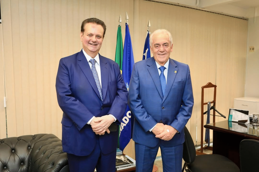 Gilberto Kassab e Otto Alencar