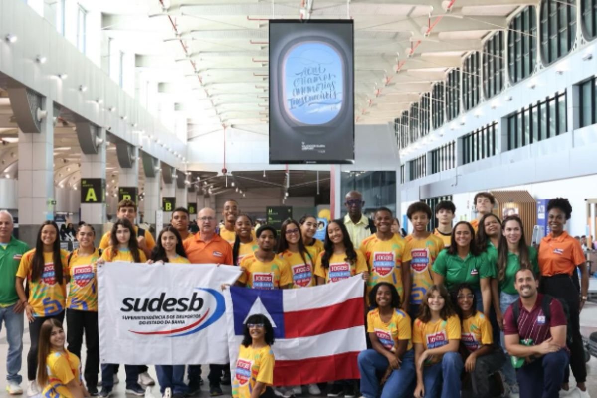 Delegação baiana desembarca em Brasília: 44 jovens atletas prontos para surpreender nos Jogos da Juventude 2025 - 