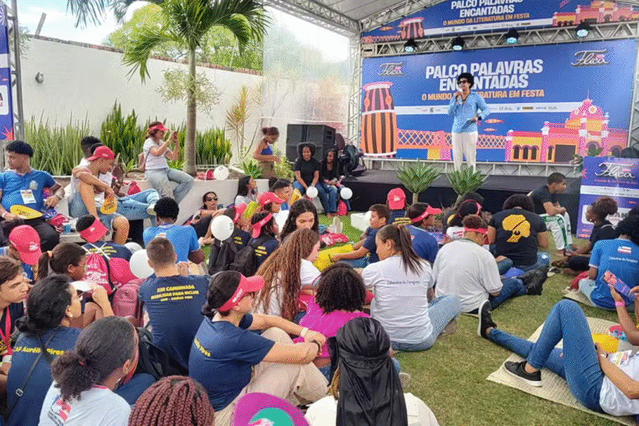 Bahia Literária é destaque na Flica 2025 com foco em leitura, formação de autores e protagonismo estudantil - 