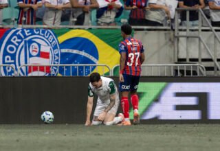 Arena Fonte Nova garante gramado dentro dos ‘parâmetros técnicos’ para Bahia x Flamengo neste domingo - 