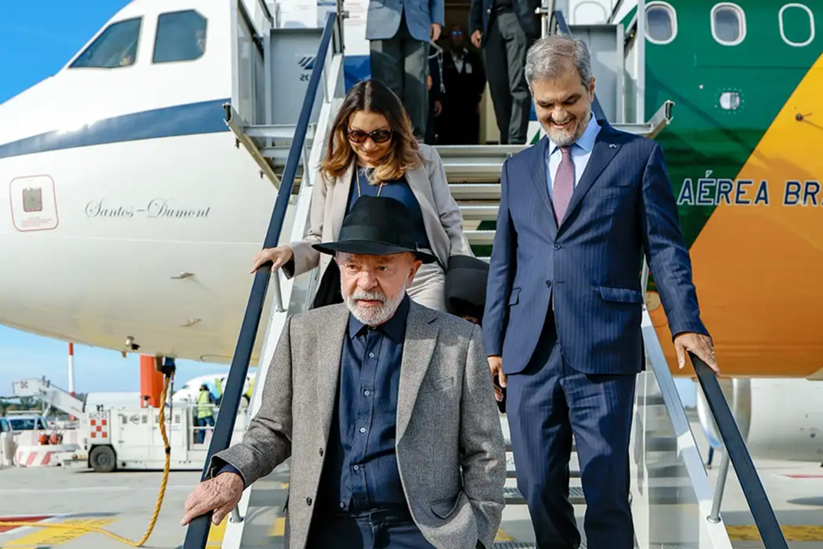 Lula chega a Roma para encontro com papa Leão XIV e discurso na ONU sobre fome mundial - 