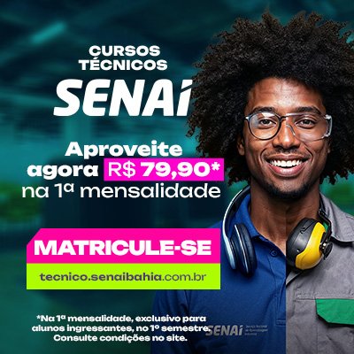 FIEB – SENAI Matrículas Abertas – 2º Banner 400x400png.