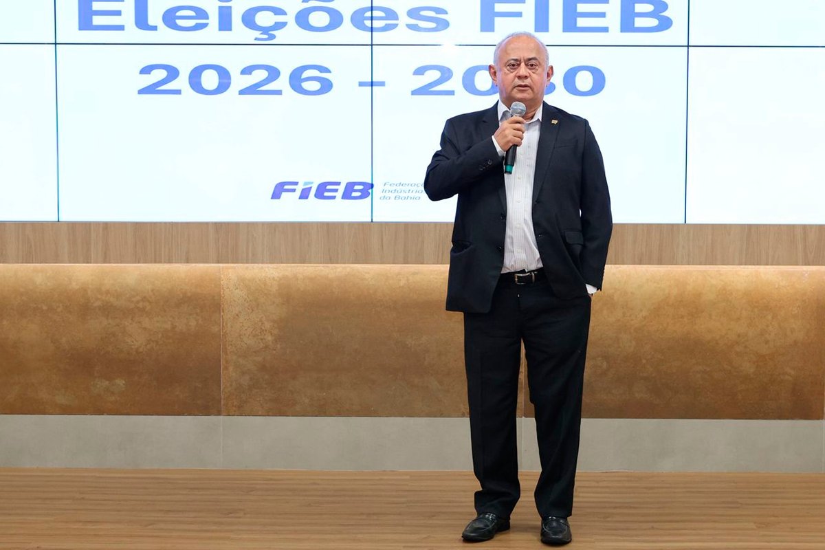 Carlos Henrique Passos é eleito para novo mandato à frente da Fieb até 2030 - 