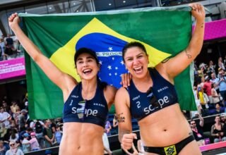 Bronze histórico de Carol Solberg e Rebecca no Mundial: vitória e a declaração que viralizou - 
