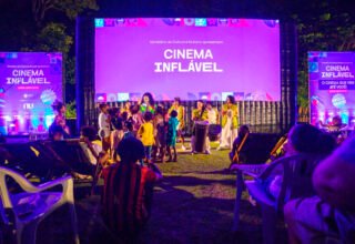 Fim de semana no Parque da Cidade tem Cinema Inflável, com filmes premiados e atrações culturais imperdíveis - 