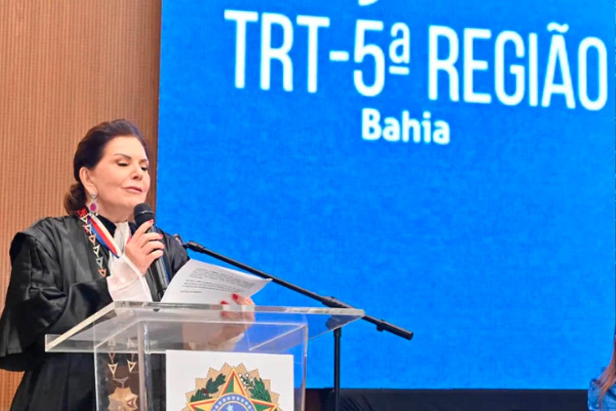 Ivana Mércia assume presidência do TRT-BA e anuncia metas para fortalecer Justiça do Trabalho na Bahia - 