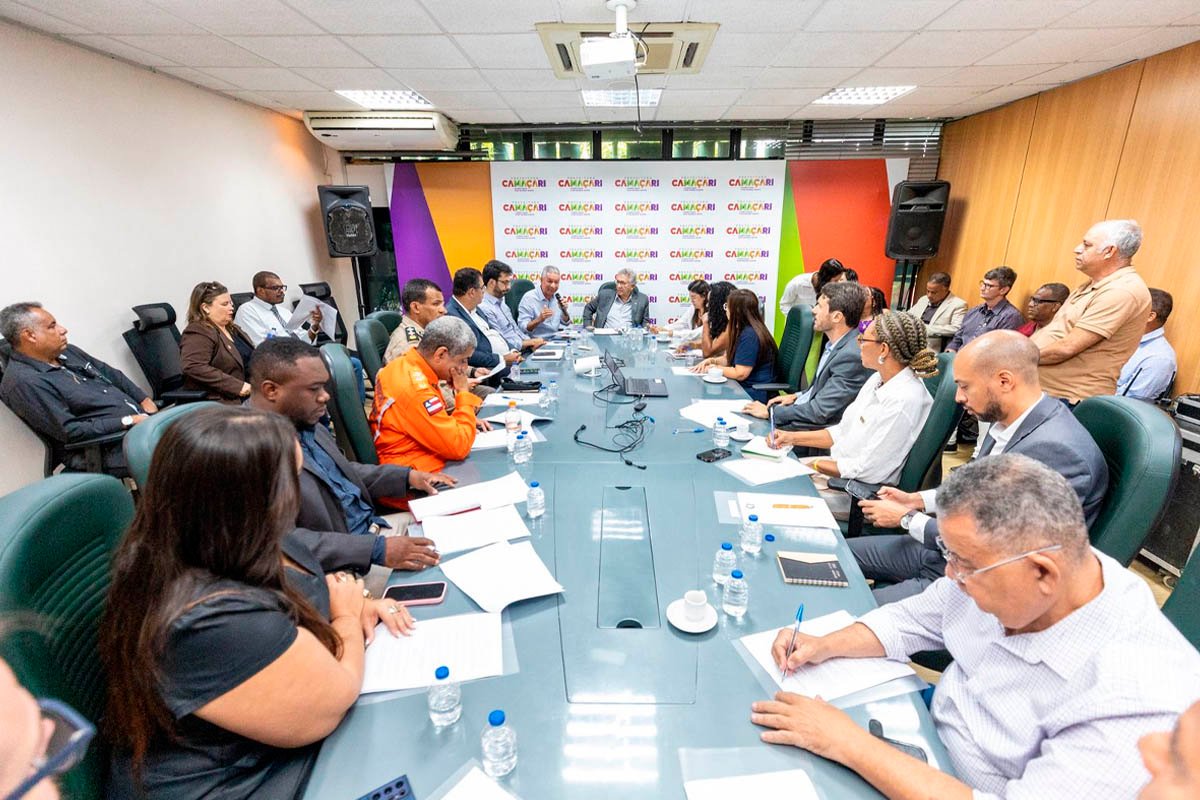 Camaçari aprova regimento do Gabinete de Gestão Integrada e reforça ações pela segurança pública - 