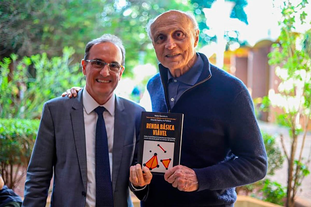 Walter Barretto Jr. lança livros sobre fim da fome e renda básica na Academia de Letras da Bahia na próxima terça-feira - 