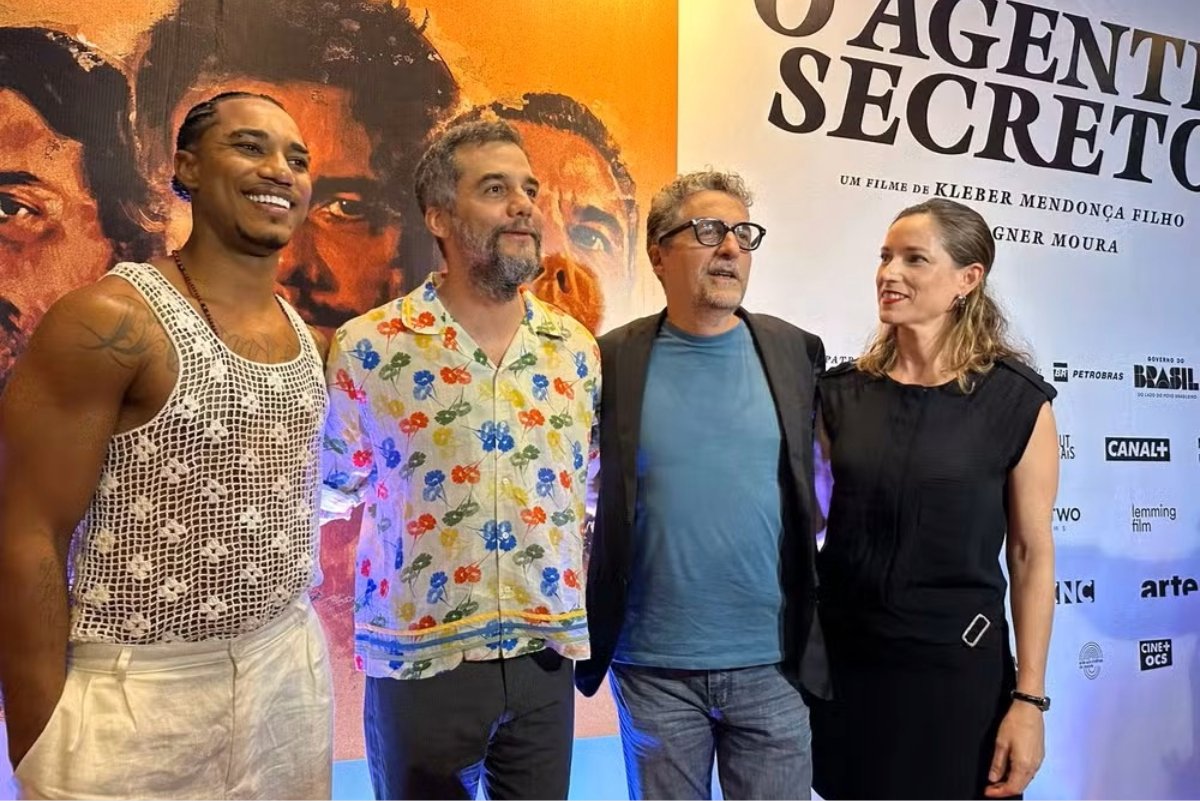 Wagner Moura cai no pagodão com O Kannalha em pré-estreia de ‘O Agente Secreto’ em Salvador - 