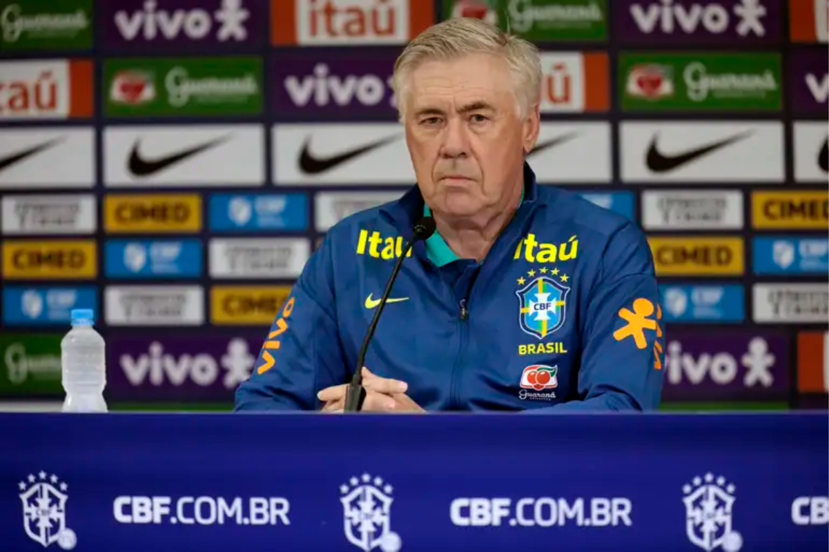 Ancelotti intensifica foco defensivo e ajusta seleção brasileira antes de enfrentar Senegal - 