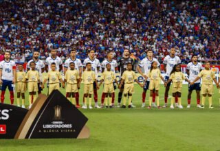 Bahia assegura vaga na Libertadores 2026 e atinge sequência inédita no torneio continental - 