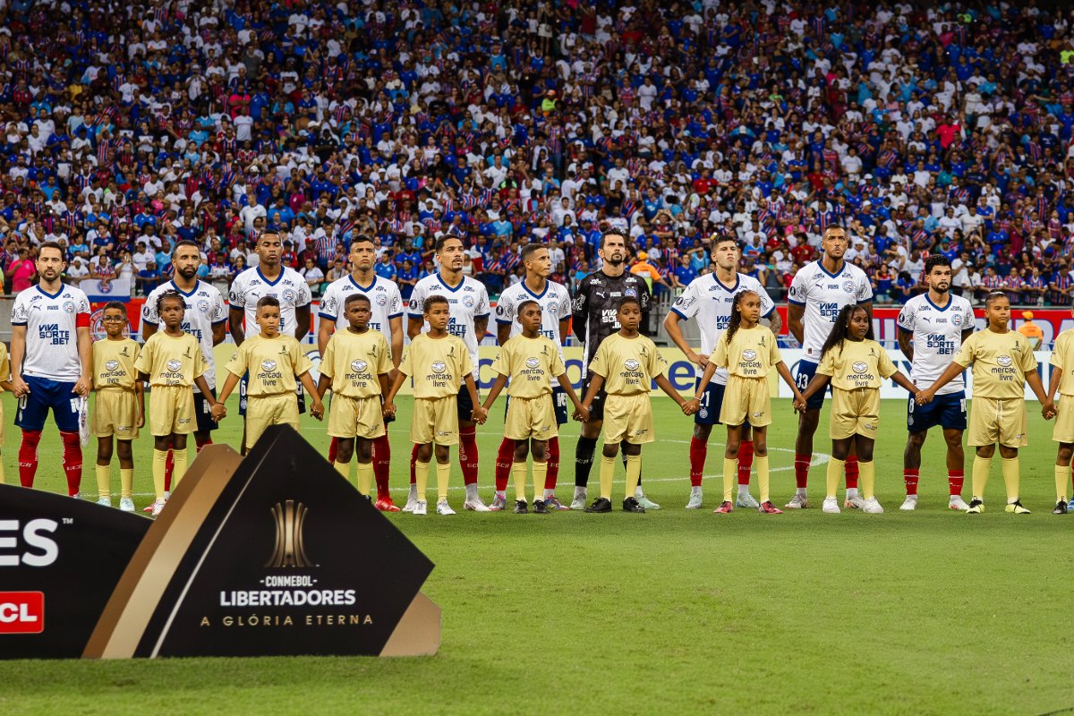 Bahia assegura vaga na Libertadores 2026 e atinge sequência inédita no torneio continental - 