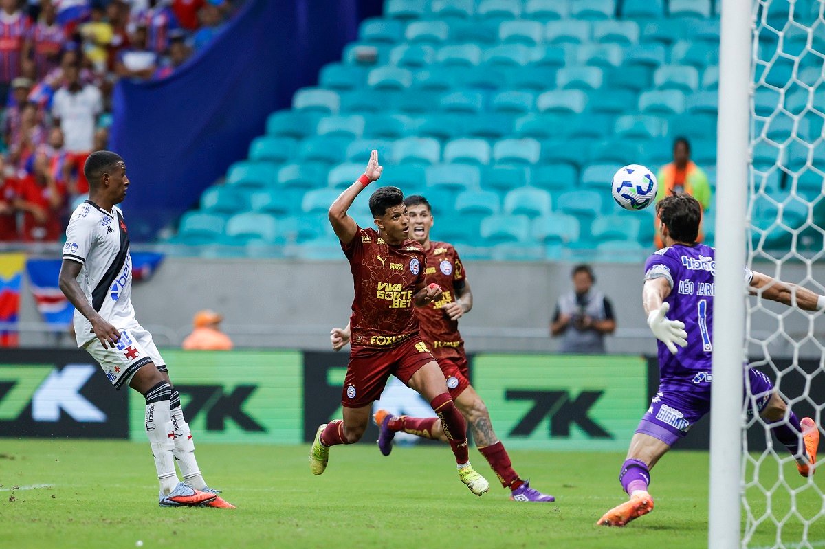 Bahia vence Vasco em jogo tenso na Fonte Nova e se consolida na disputa por vaga no G-5 - 